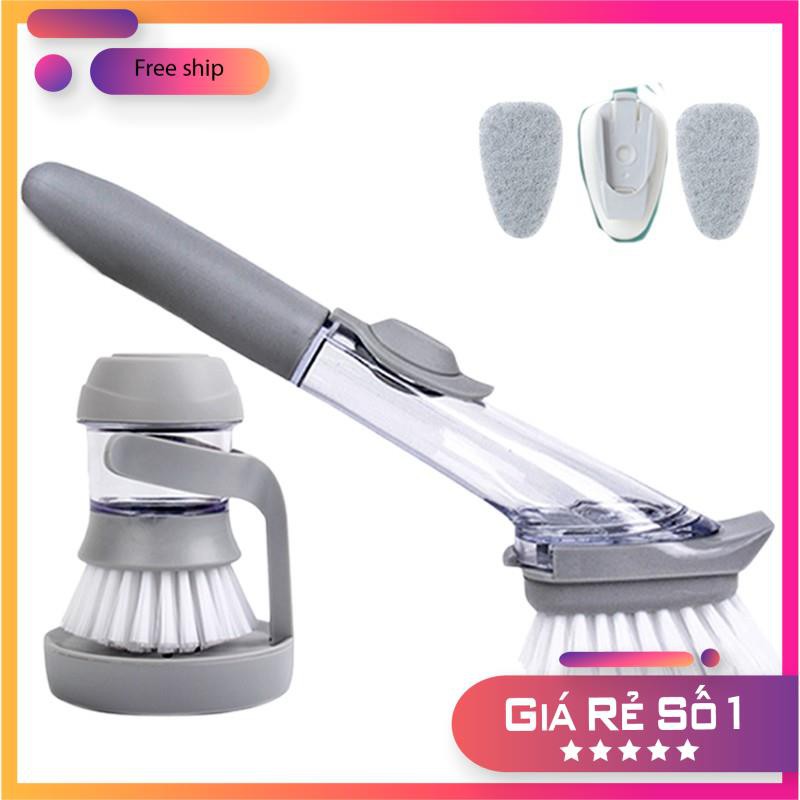 [SIÊU TIỆN LỢI]Cây Rửa chén bát sạch, Dụng cụ rửa chén bát đa năng D2Store