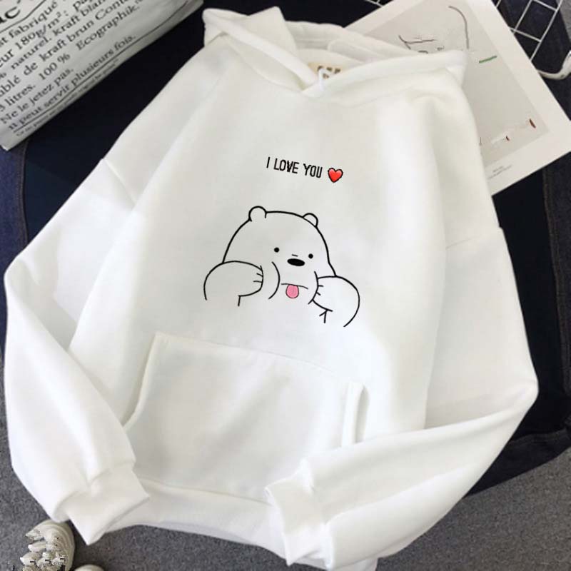 Áo hoodie in hình hoạt hình dễ thương JP7<br />