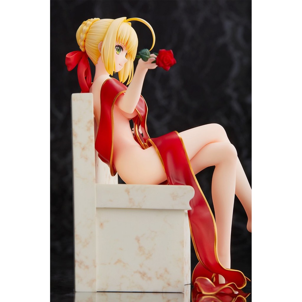 Mô hình chính hãng PVC Scale - Fate/Extra Last Encore - Saber EXTRA - 1/7 - Bathrobe Ver. (Aniplex)