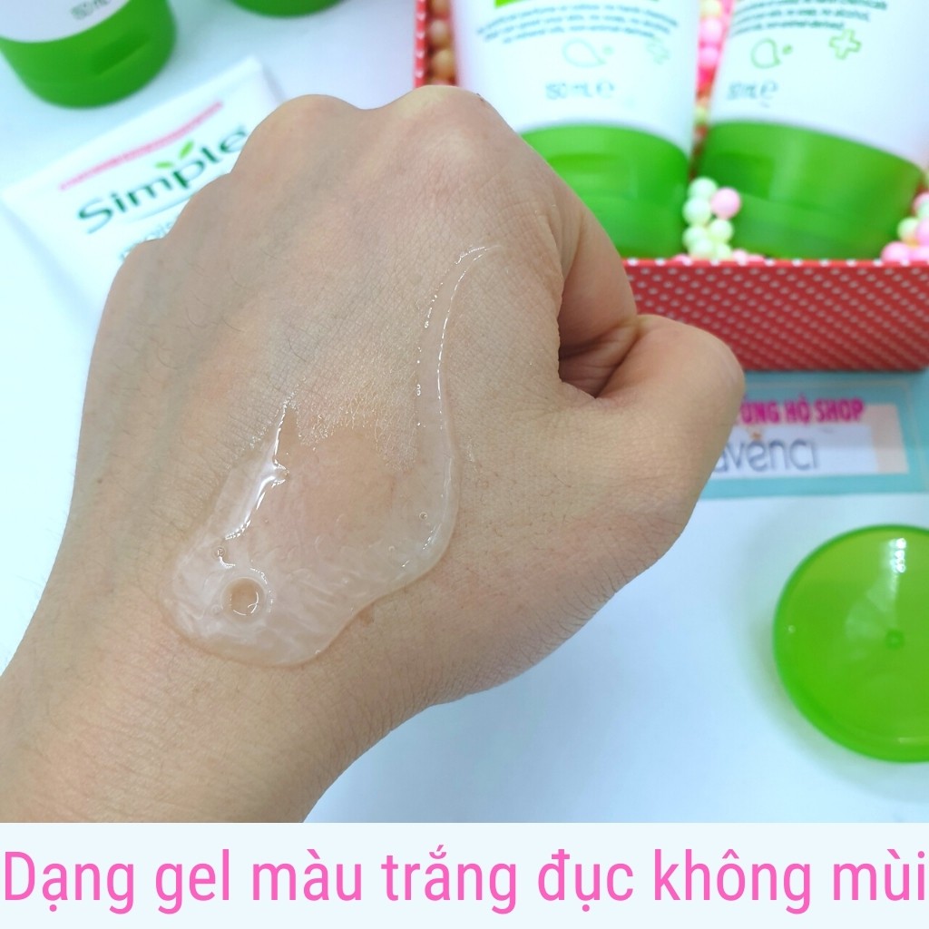 Sữa rửa mặt SIMPLE Moisturising Facial Wash làm sạch sâu dưỡng ẩm kiềm dầu (150ml) | BigBuy360 - bigbuy360.vn