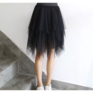 [HÌNH_THẬT_CUỐI] Chân váy lưới tua rua