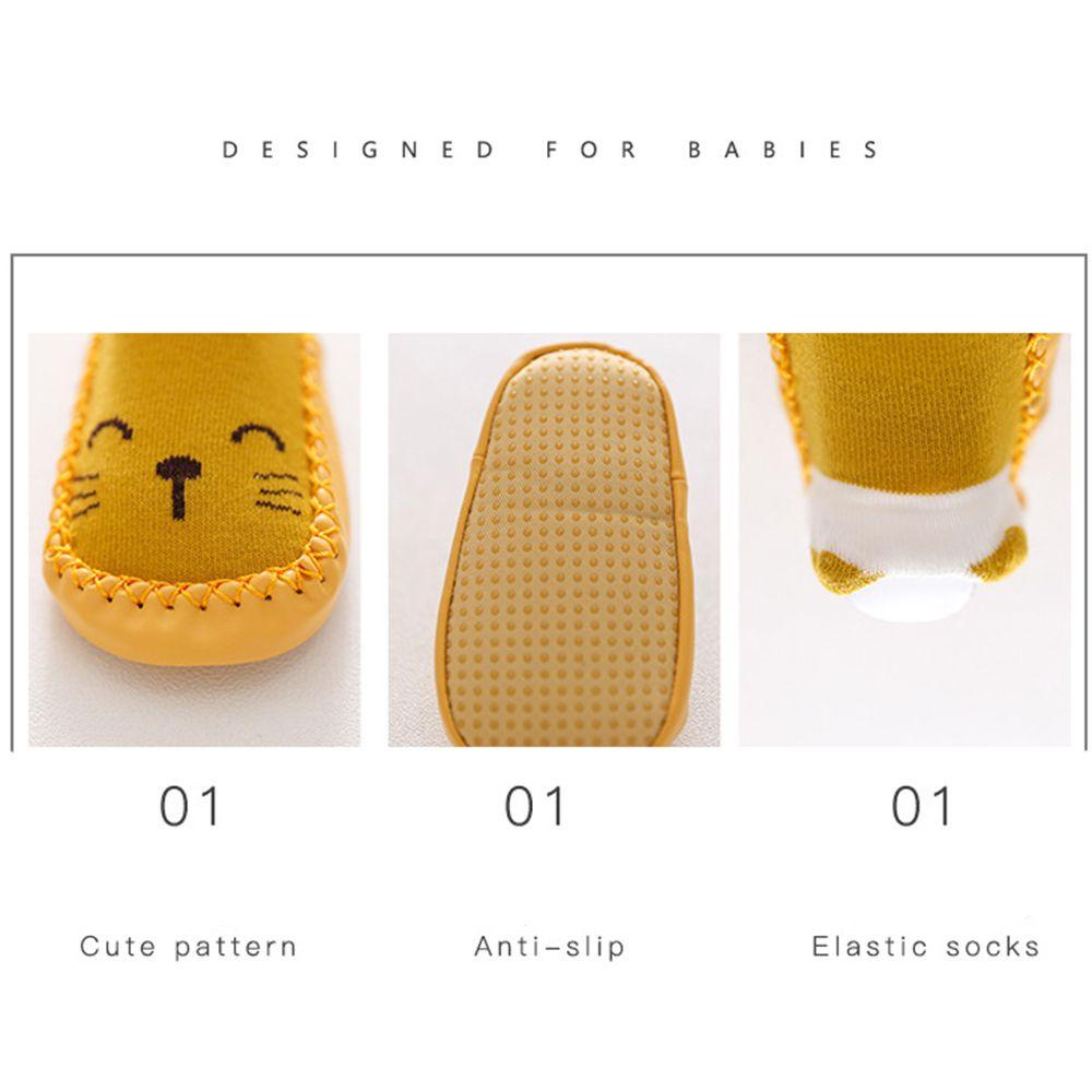 SUSANS Giày Cao Su Mềm Ấm Áp Thoải Mái Cho Bé Tập Đi