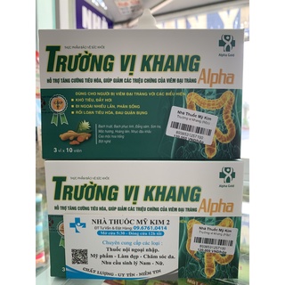 Trường vị khang hổ trợ các vấn đề về dạ dày, đại tràng, tăng cường tiêu hóa hộp 30 viên- Nhà Thuốc Mỹ Kim