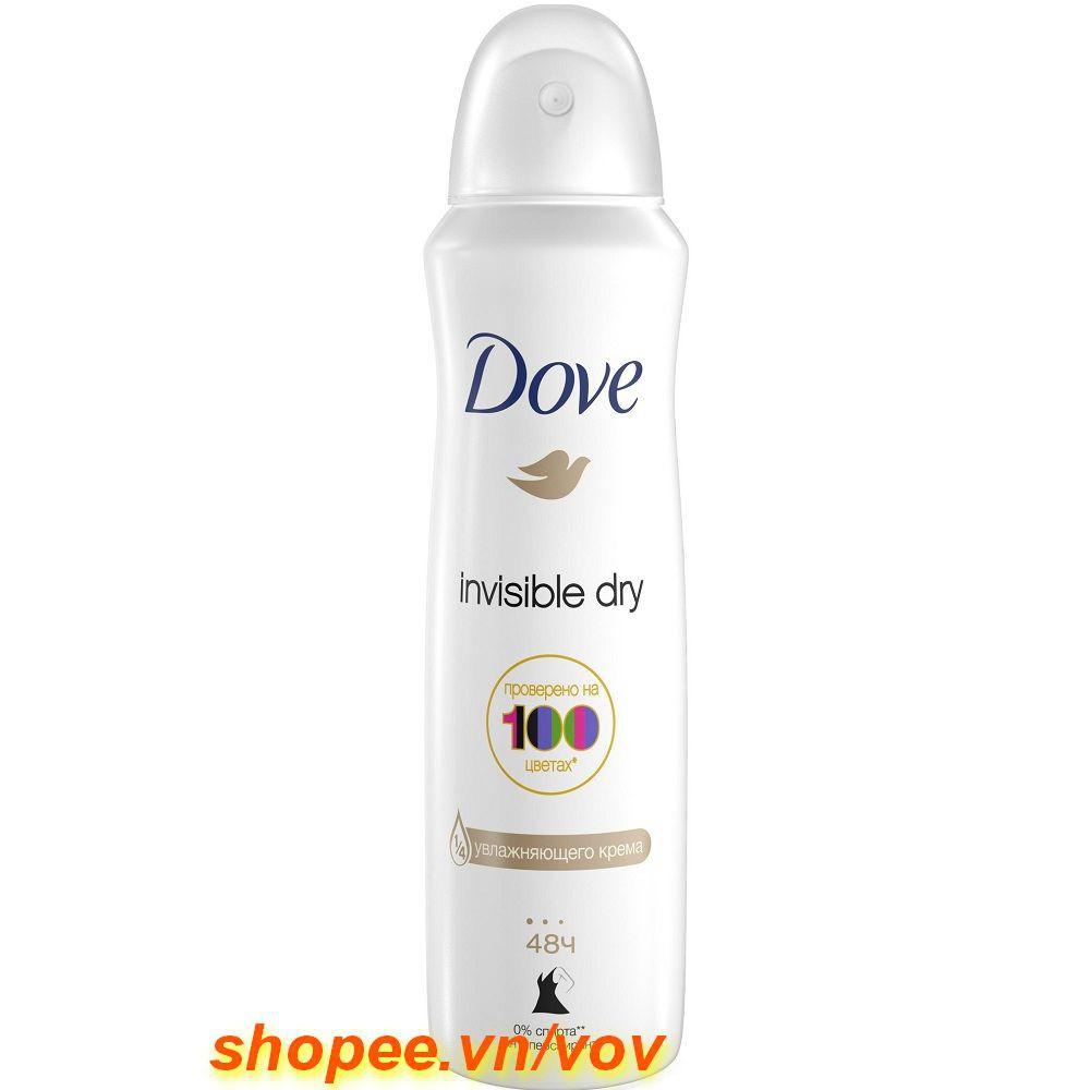 Xịt Khử Mùi Nữ 150Ml Dove Invisible Dry, Vov Cung Cấp & Bảo Trợ.