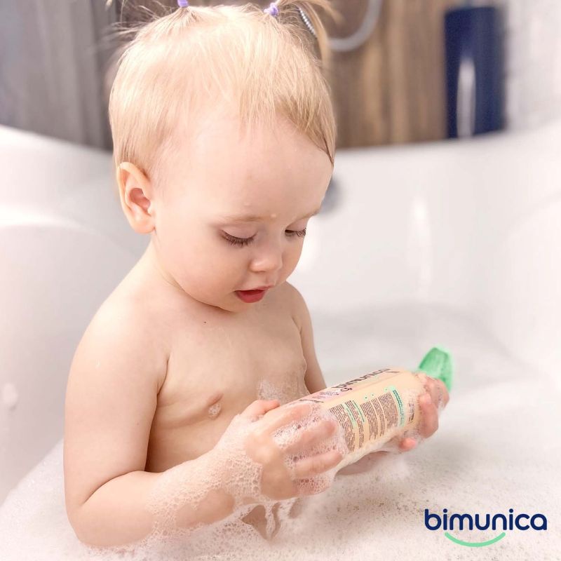Hàng Chính Hãng Combo Sữa Tắm Gội Dưỡng Ẩm Toàn Thân BIMUNICA Cho Bé