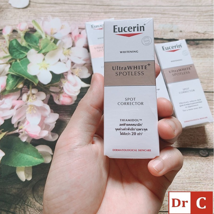 Eucerin UltraWHITE+ SPOTLESS SPOT CORRECTOR ⚜️FREESHIP⚜️ Kem Eucerin Giảm Thâm Nám, Nâu, Đốm Sau 2 Tuần