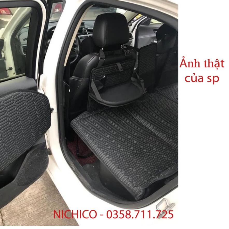 Đệm ngủ ô tô da cao ấp, nệm giường sau ghế xe hơi cao cấp cho trẻ nhỏ gia tăng diện tích hàng ghế sau cho bé