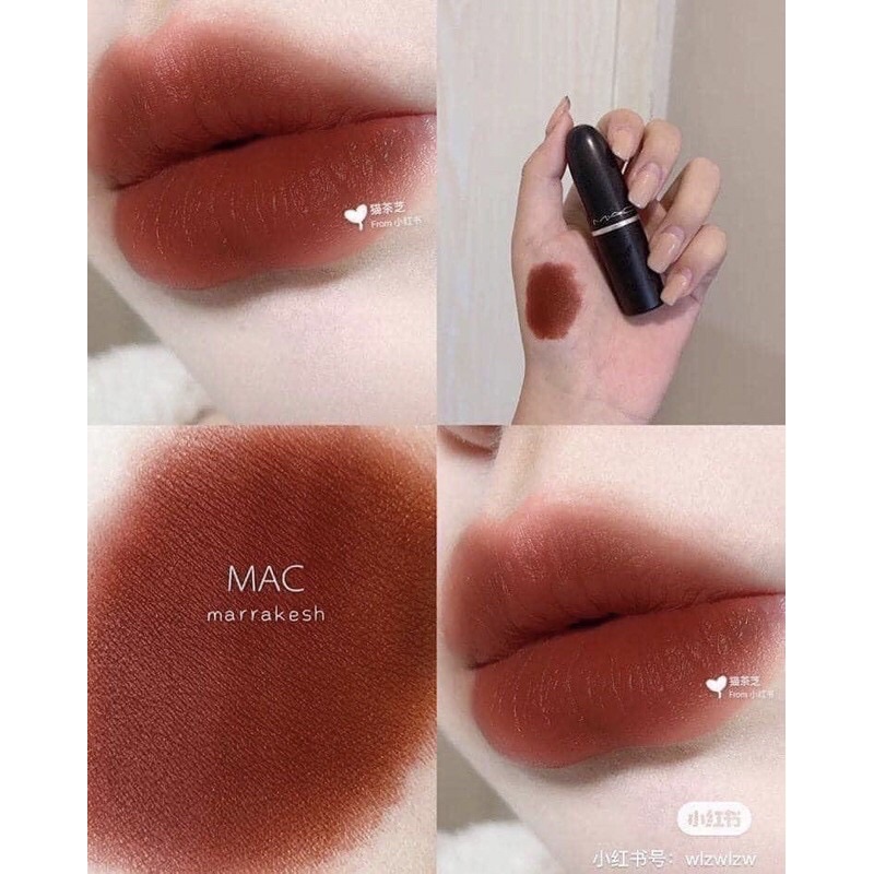 Son MAC Marrakesh 646 Đỏ Nâu