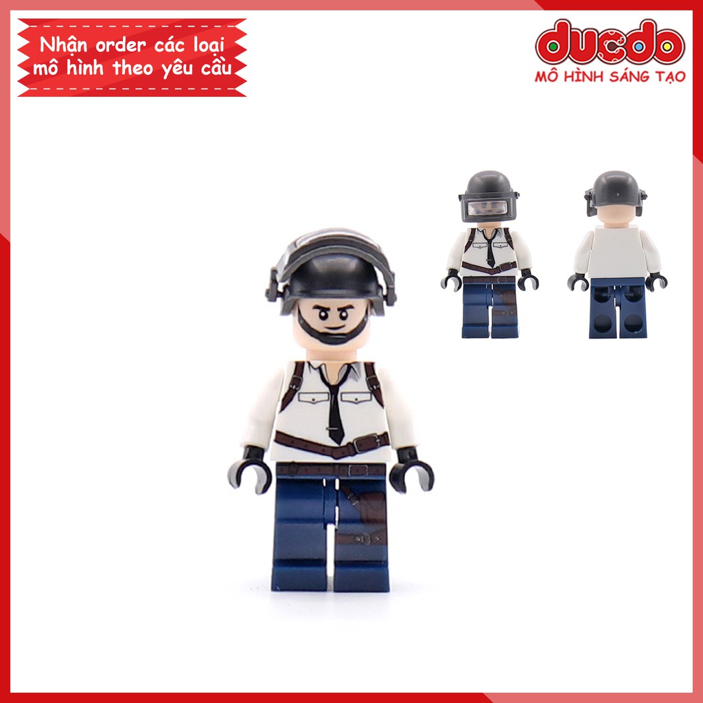 Minifigures nhân vật chính PUBG - Đồ chơi Lắp ghép Xếp hình Mini Army lính Mô hình