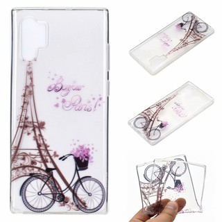 Ốp lưng Samsung Galaxy Note 10 plus Dandelion Float Feather Soft TPU