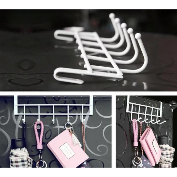 Thanh móc quần áo bên hồng tủ Các loại phụ kiện tủ nhựa ghép  V LUCKY HOUSE VLK49