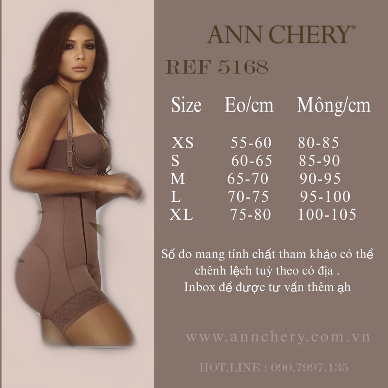 Gen định hình Eo - Mông 🔥CỰC HOT🔥 ANN CHERY BODYSUIT 5168-Giúp bạn có thân hình sexy ,quyến rũ ngay lập tức | BigBuy360 - bigbuy360.vn