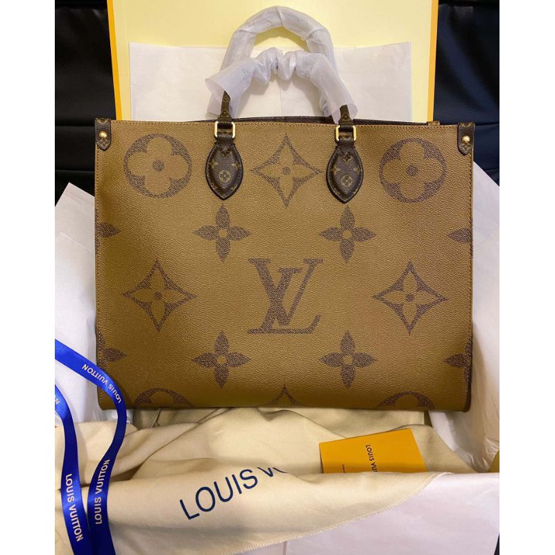Túi xách tay nữ size lớn Lv Onthego phiên bản giới hạn