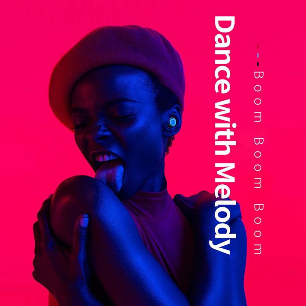 Bộ tai nghe Bluetooth 5.0 chống tiếng ồn 50 có hộp sạc chất lượng cao