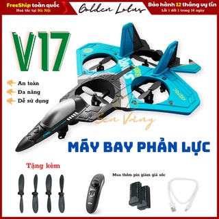 Máy bay Phản Lực điều khiển từ xa V17 trang bị 4 cánh quạt đơn giản khi sử