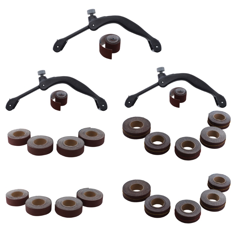 Bộ Dụng Cụ Chà Nhám Cát Cầm Tay 25mm Tùy Chỉnh Tiện Dụng