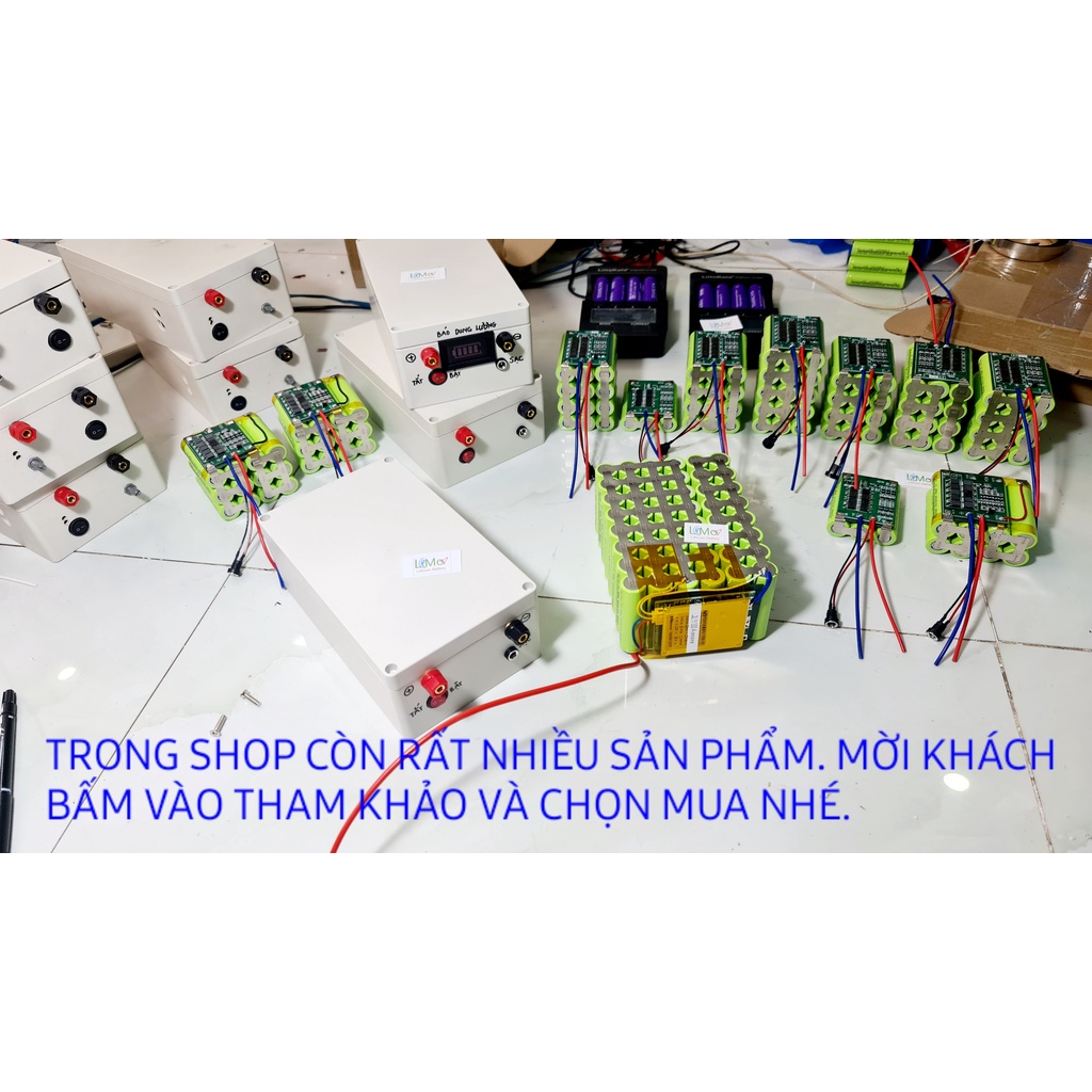 Bình Acquy pin Lithum 12V 40AH - 100A. Bình pin công suất lớn, dùng cho kích điện, năng lượng mặt trời, pin xe điện LIMO