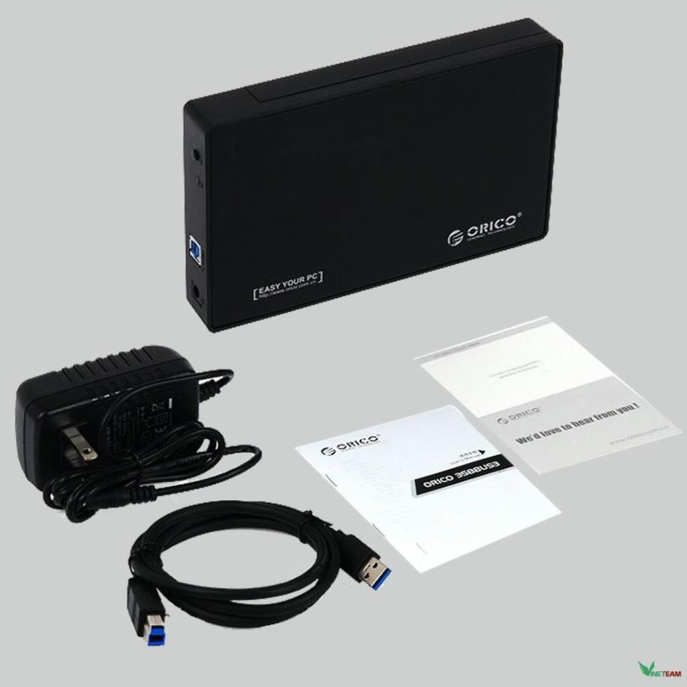 HDD Box 3.5&quot; ORICO 3588US3 SATA USB 3.0 - Hộp Đựng Ổ Cứng PC Hàng Chính Hãng -dc928