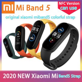Dây Đeo Tay Thông Minh Xiaomi Mi Band 5 Màn Hình Màu 5 Màu Bluetooth 5.0 Không Thấm Nước