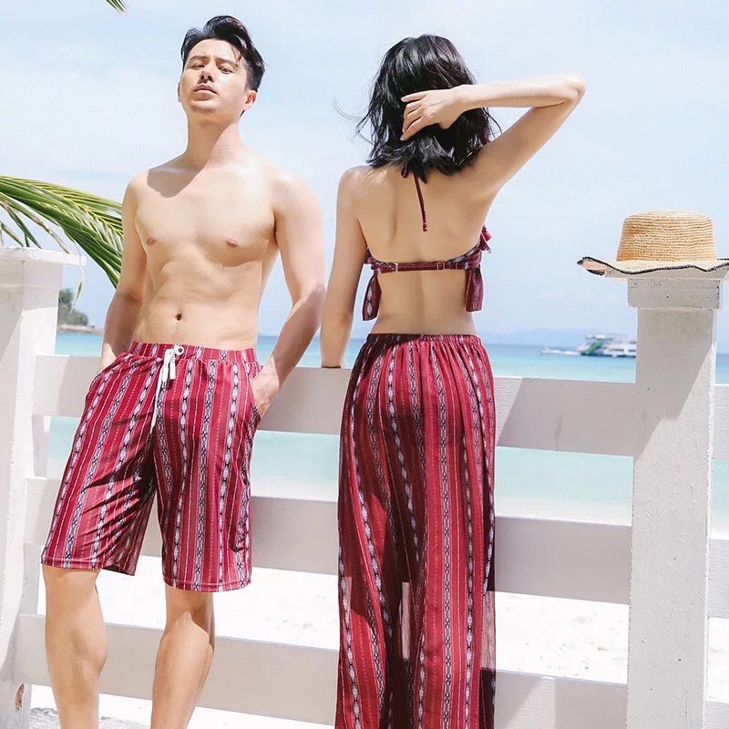 Bikini đôi đỏ san hô | BigBuy360 - bigbuy360.vn