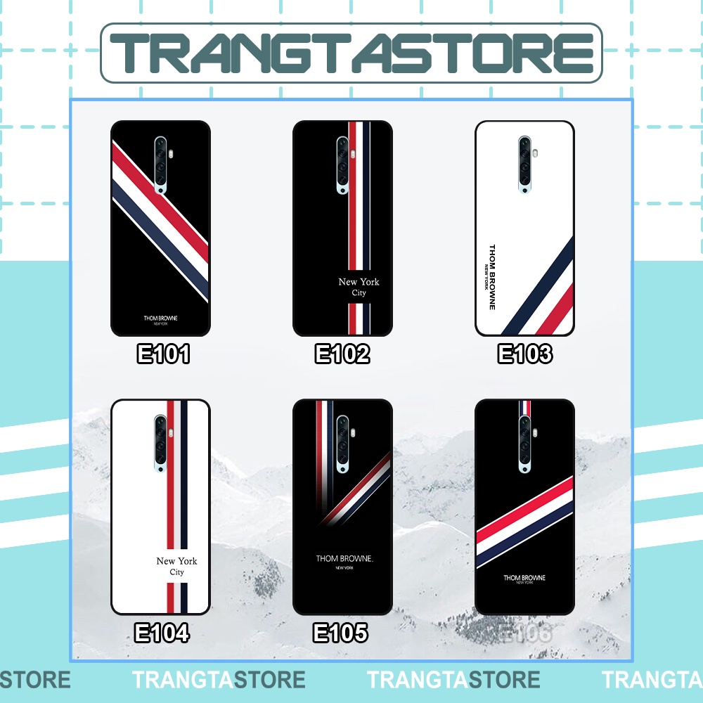 Ốp Oppo Reno 2 / Reno2 F / Reno 2Z in hình hoạt tiết thombrowne dễ thương siêu hot