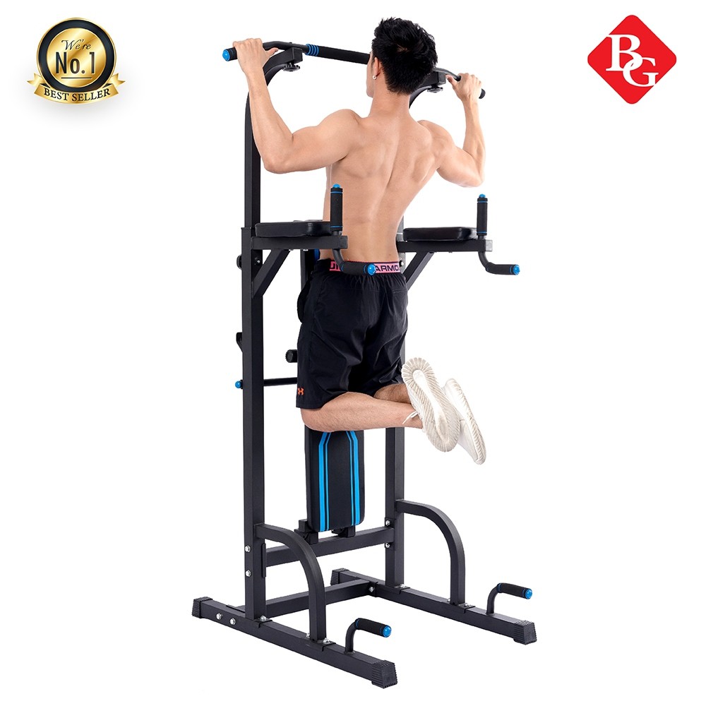 BG Xà đơn-xà kép đa năng thiết bị tập tổng hợp tay vai bụng chinnup fitness ĐẶC BIỆT có ghế tập bụng