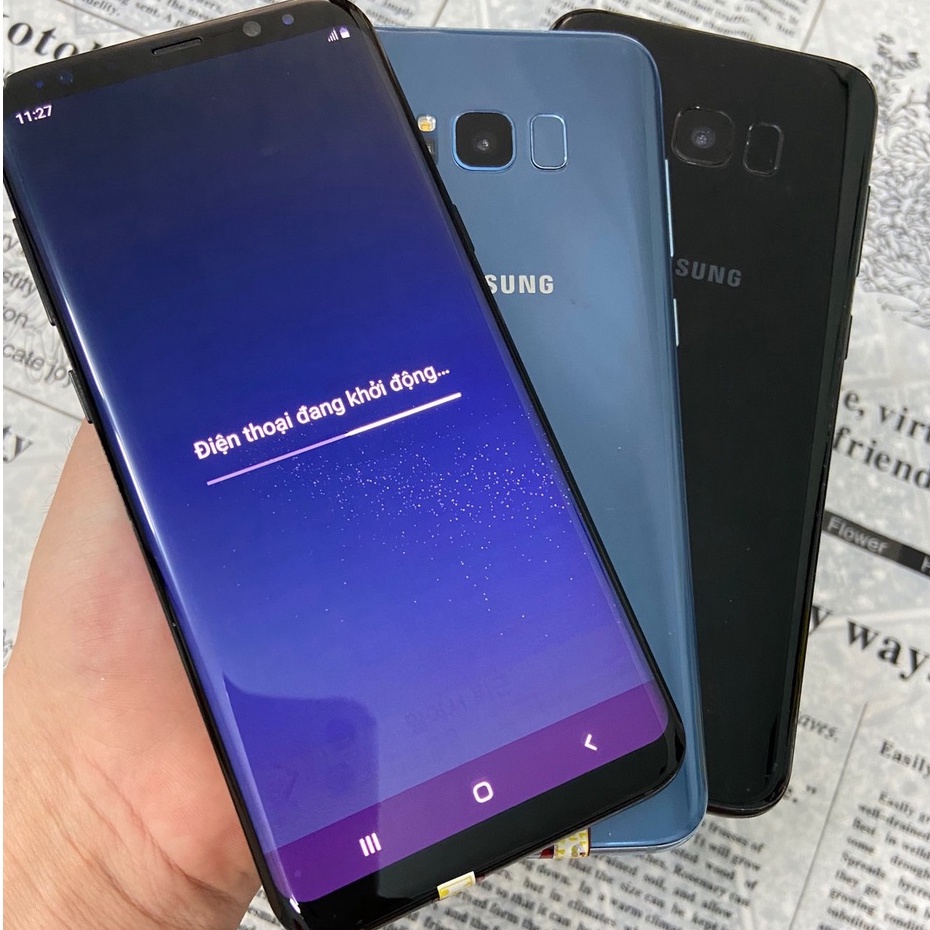 Điện Thoại Samsung Galaxy S8+ (Plus) Ram 4G/64G Nguyên Zin Nhập Khẩu - Chơi PUBG, Liên Quân, Free Fire mượt