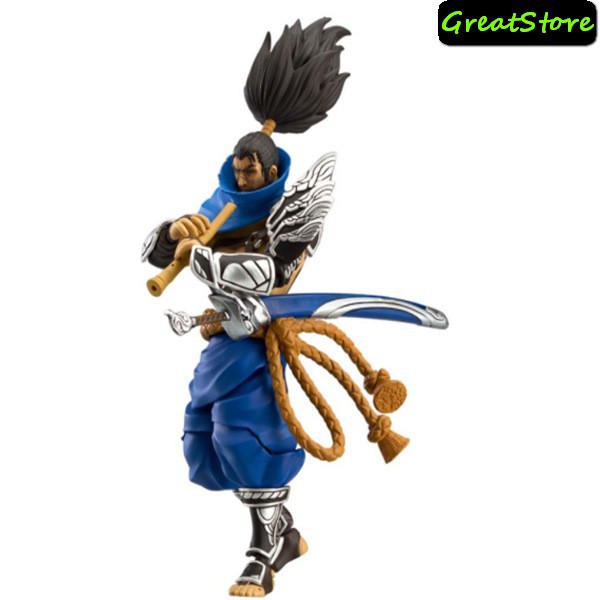 ( HÀNG CÓ SẴN ) MÔ HÌNH NHÂN VẬT YASUO LIÊN MINH HUYỀN THOẠI LOL LEAGUE OF LEGENDS FIGMA SP 077 CỬ ĐỘNG ĐƯỢC