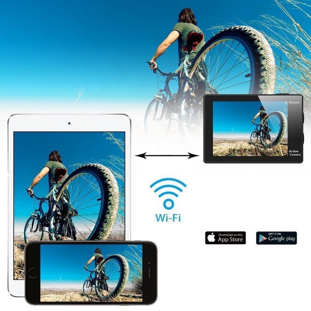 Camera Hành Trình Eken Ultra HD Wifi Quay Video 4K Tặng Đầy Đủ Bộ Phụ Kiện Sports Lắp Đặt Trên Cả Ô Tô Xe Máy | BigBuy360 - bigbuy360.vn