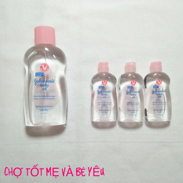 Dầu massage Johnson’s Baby,Dầu Massage Cho Bé 50ml/200ml