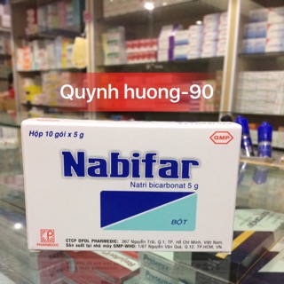 Vệ sinh phụ nữ Nabifa hộp 10 gói