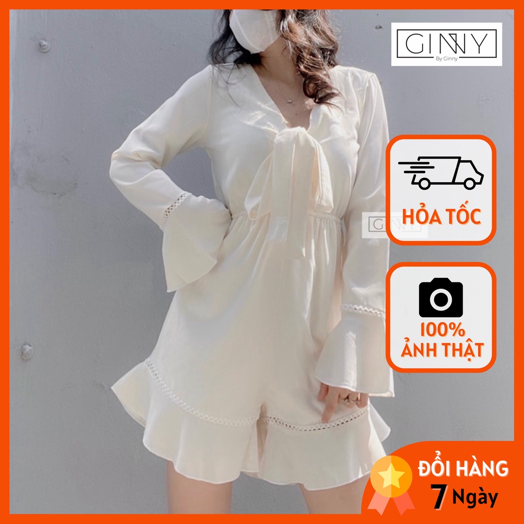 Jum Trắng Phối Bèo TH07  | GinHouse Shop
