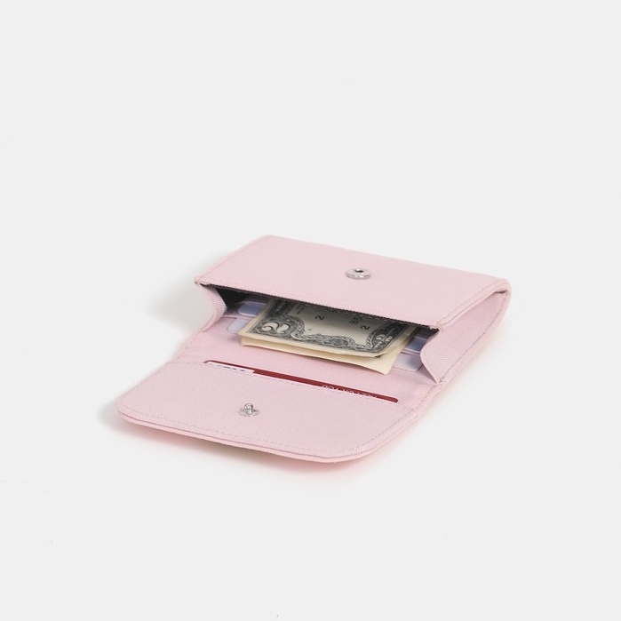 Ví Vải Nữ Nắp Gập (6 Màu) Leonardo - Card Holder Mladen Wallet - Vải Polyester 600D Kháng Nước