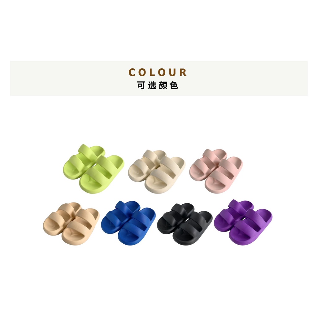 Dép EVA Mỏng Đế Dày Khử Mùi Chống Trượt Thời Trang Mùa Hè Cho Nam Và Nữ