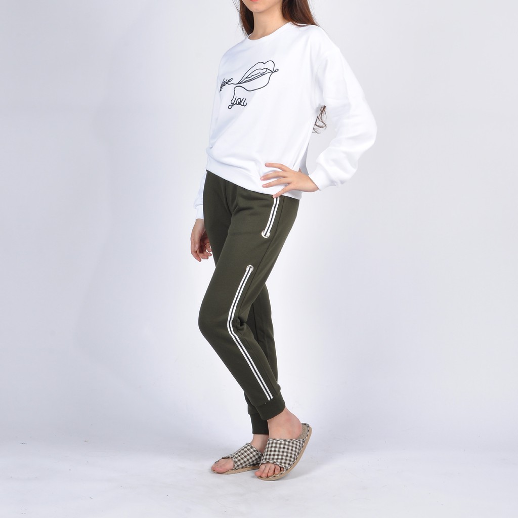 Áo thun dài tay trắng WINNY - TY369042 | BigBuy360 - bigbuy360.vn