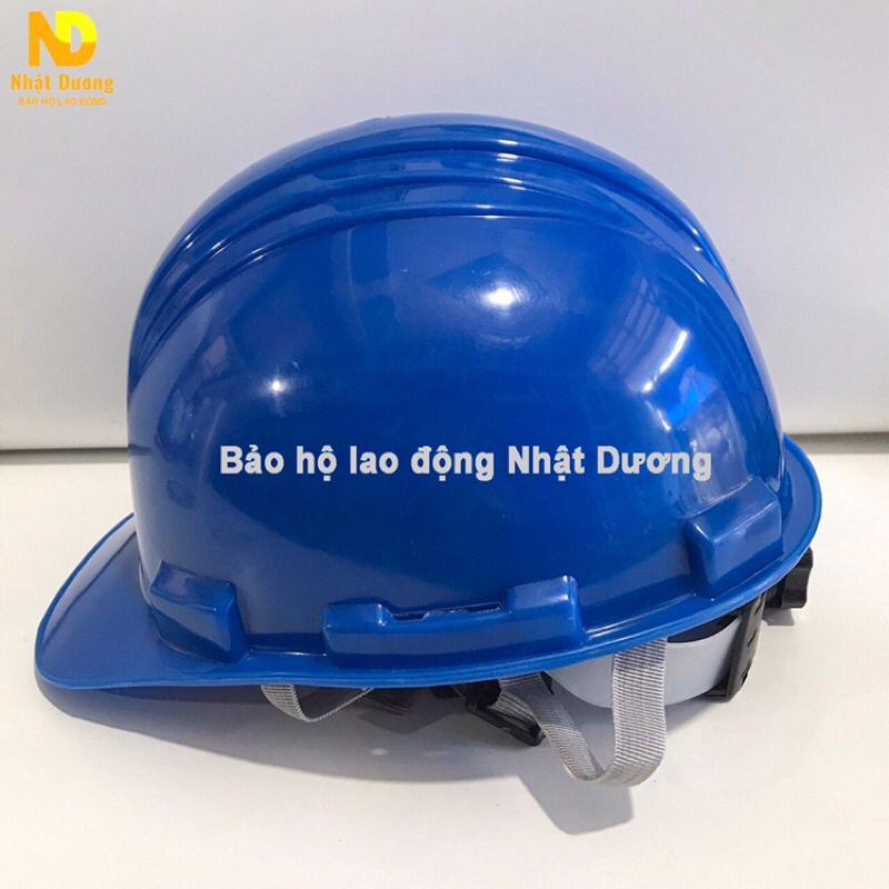 Mũ bảo hộ lao động vai nón chữ V nút vặn có 6 điểm cố định nón bảo hộ lao động bảo vệ đầu khi làm việc công trình