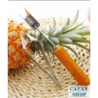 Combo Dao Nhíp gọt thơm loại 1, inox cao cấp, cắt mắt thơm, mắt dứa siêu nhanh , siêu tiện dụng GD24-2DNGT