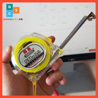 THƯỚC CUỘN TỰ ĐỘNG TRONG SUỐT CAO CẤP DỄ SỬ DỤNG LOẠI 5M - GIACUCSOC