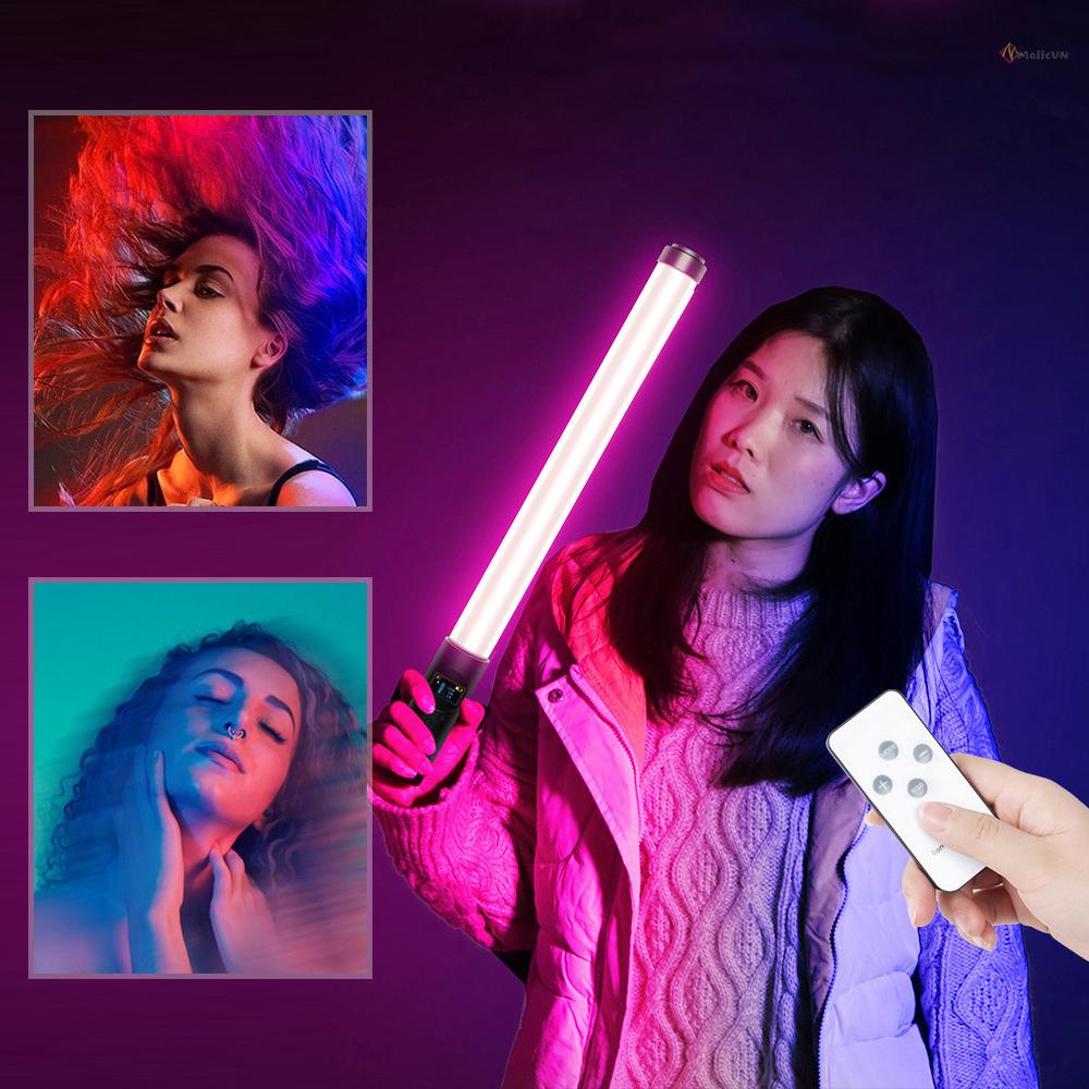 Đèn LED Trợ Sáng Cầm Tay Hỗ Trợ Chụp Ảnh 3000K-6000K Andoer RGB