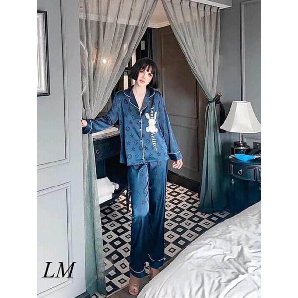 [HÀNG THIẾT KẾ CAO CẤP_] Bộ mặc nhà PIJAMA lụa GC thiết kế cao cấp , mẫu mới 2021 + HOAHANASLEEPWEAR + video ảnh thật | BigBuy360 - bigbuy360.vn
