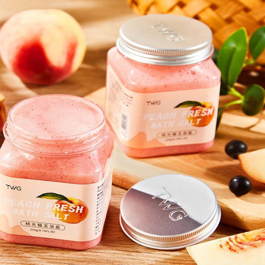 Muối Tắm Tẩy Da Chết Toàn Thân Hương Hoa Quả Bath Salt Scrub 250g một hũ KABA