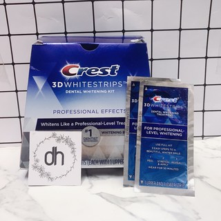 Miếng dán trắng răng crest 3d white professional