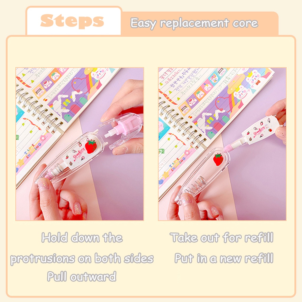 Băng keo dán trang trí sổ tay kiểu hoạt hình dễ thương