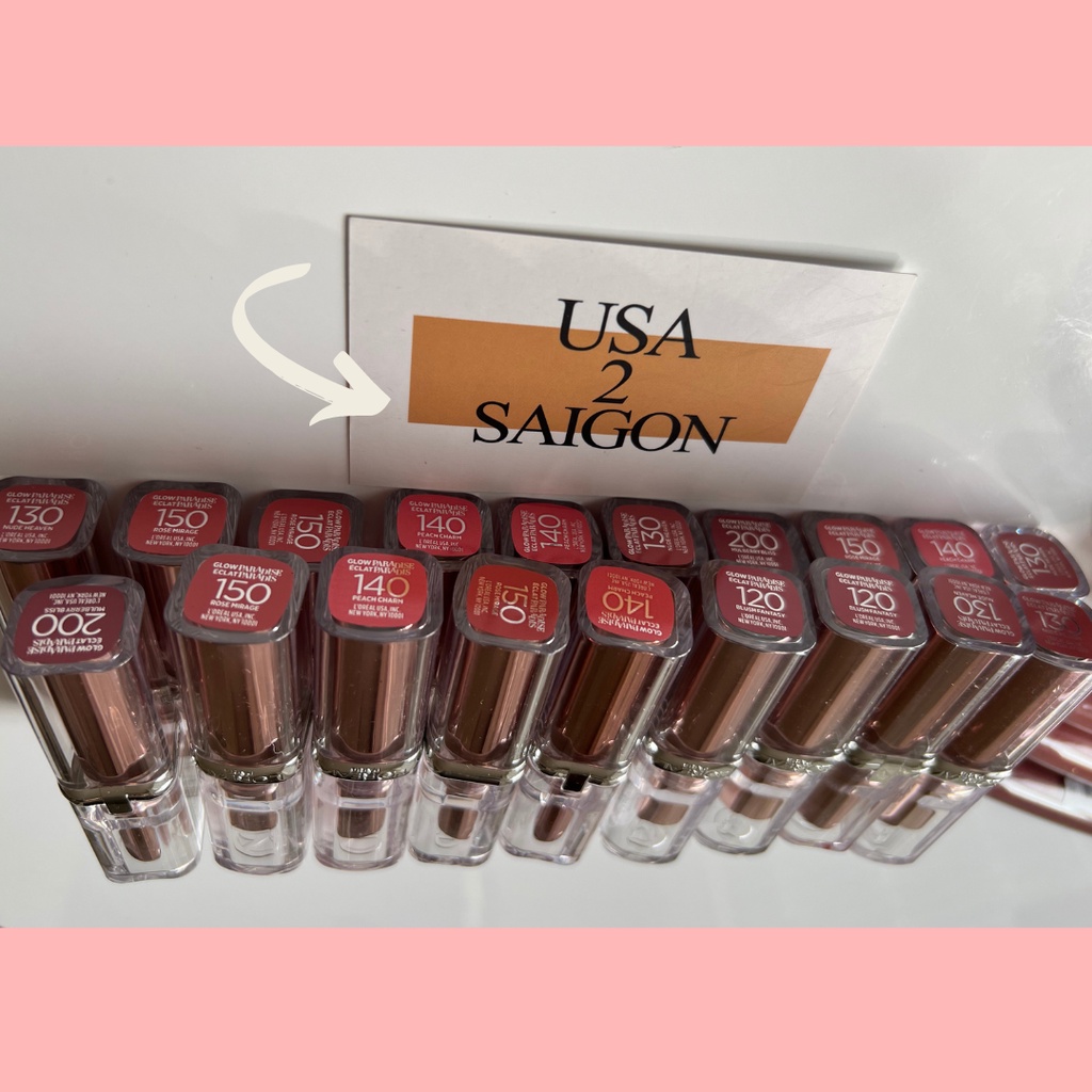 Son dưỡng thỏi L'Oreal Paris Glow Paradise Balm-in-Lipstick with Pomegranate Extract