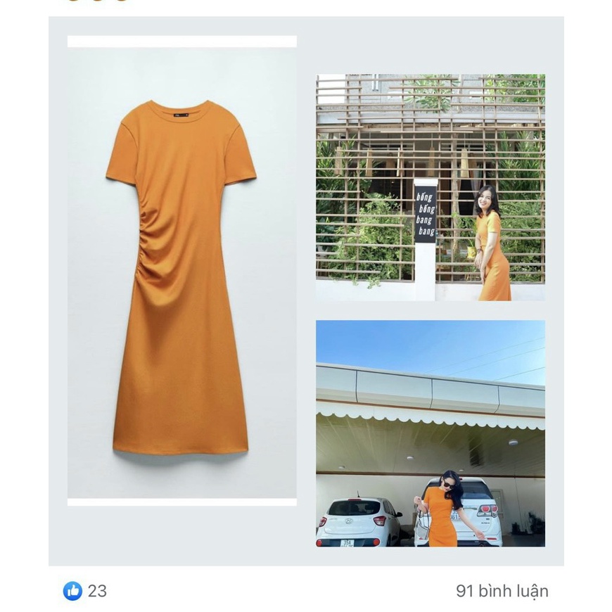 Váy body dúm li bên eo đầm bo dy dáng dài 3 màu-Minxy shop