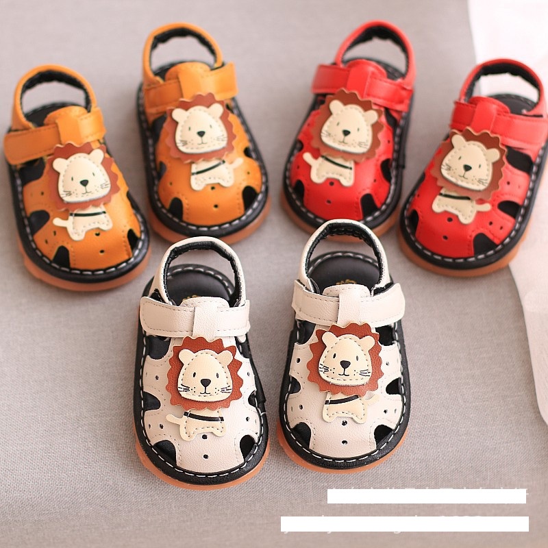 Siêu đẹp_ Rọ tập đi hình sư tử siêu cute cho bé 0-2 tuổi