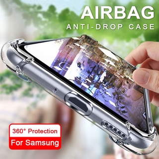 Ốp điện thoại mềm trong suốt chống sốc cho Samsung Galaxy S22 Ultra S21 S20 S10 S9 S8 Plus S20 FE Note 20 Ultra Note
