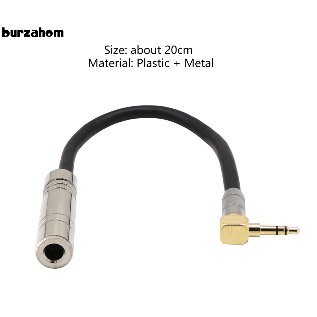 Dây cáp chuyển đổi âm thanh 3.5mm sang 6.5mm/6.35mm cho micro