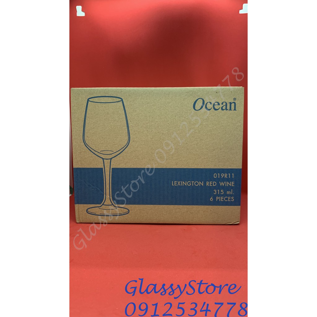 Ly (cốc) rượu vang thủy tinh Ocean Lexington Red Wine - 315ml - 1019R11 (Hàng nhập khẩu Thái Lan chính hãng)