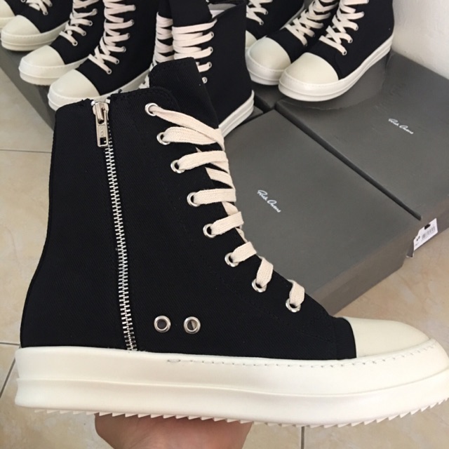 Ảnh thật+video Giày Rick Owens